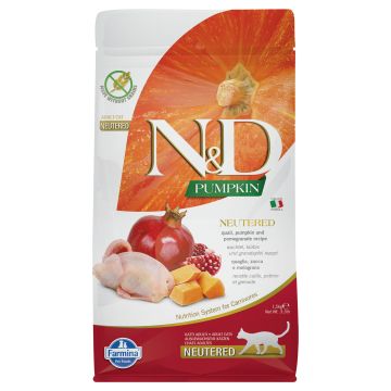 Farmina Cat Ad Neutere Wachtel&Kür 1.5kg / 5kg