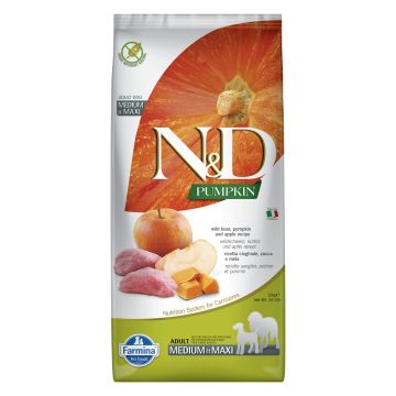 Farmina Dog Ad Med/Max Wildschwein&Kürbis 12kg