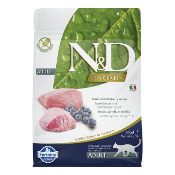 Farmina Cat Adult Lamm Heidelbeere 300g / 1.5kg / 5kg / 10kg